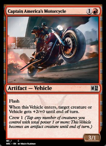 Captain America's Motorcycle