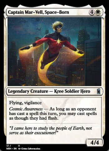 Captain Mar-Vell, Space-Born