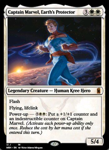 Captain Marvel, Earth's Protector