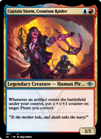Captain Storm, Cosmium Raider