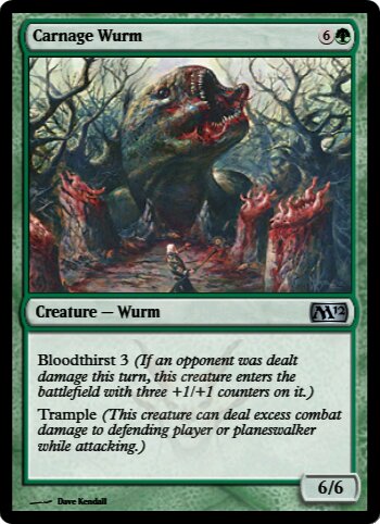 Carnage Wurm