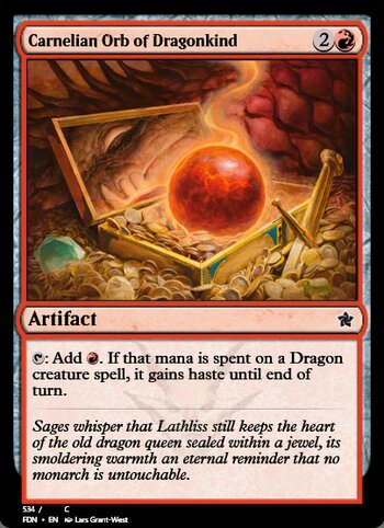 Carnelian Orb of Dragonkind