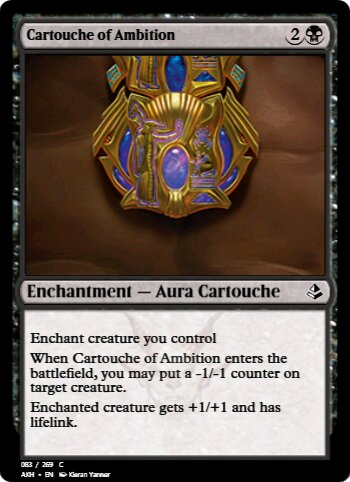Cartouche of Ambition