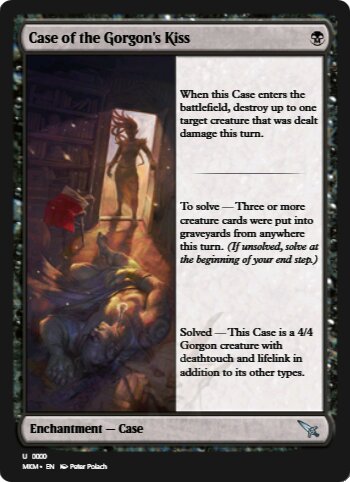 Case of the Gorgon's Kiss