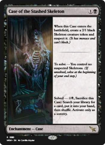 Case of the Stashed Skeleton