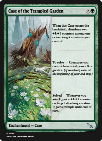 Case of the Trampled Garden