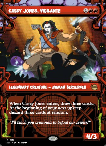 Casey Jones, Vigilante