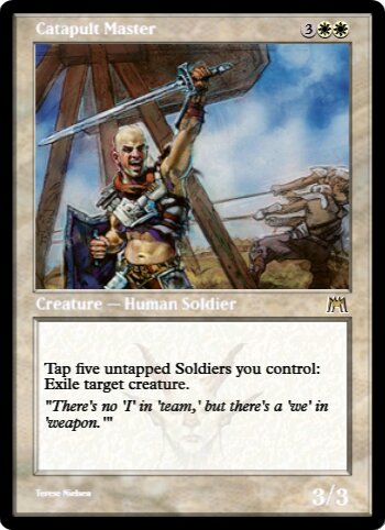 Magic: The Gathering - Catapult Master (Maestro Di Catapulta) - Carta Singola Rara Da Onslaught (ONS)