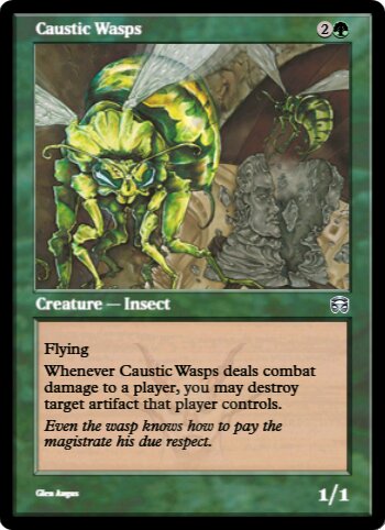 Caustic Wasps