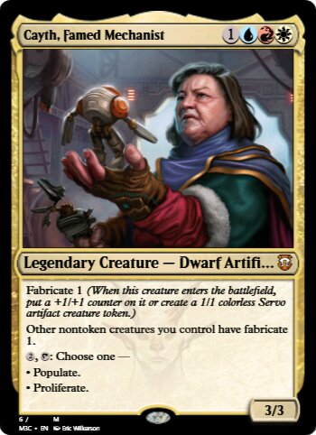 Cayth, Famed Mechanist