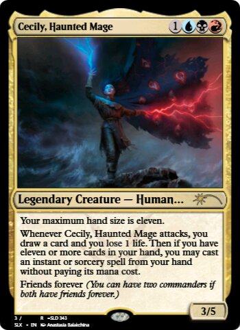Cecily, Haunted Mage