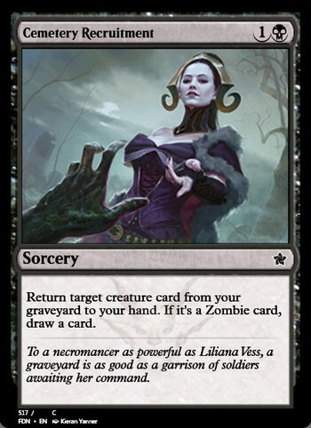 Cemetery Recruitment