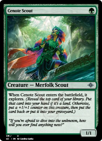 Cenote Scout