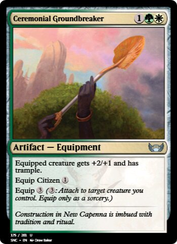 Ceremonial Groundbreaker