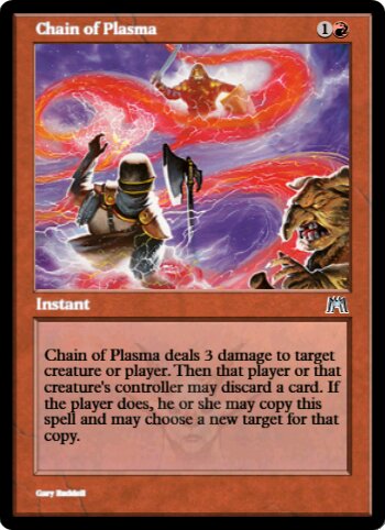 Chain of Plasma