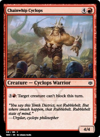 Chainwhip Cyclops