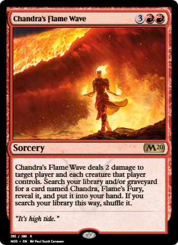Chandra's Flame Wave