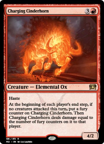 Charging Cinderhorn