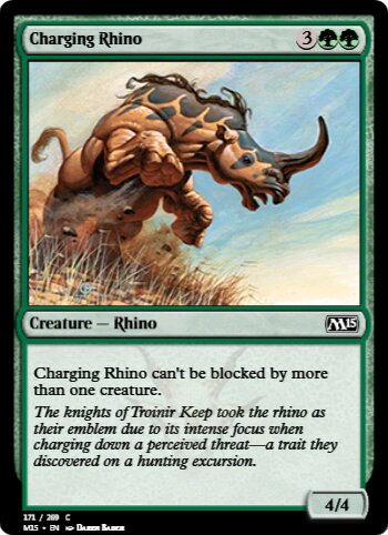 Charging Rhino