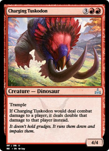 Charging Tuskodon