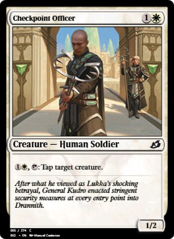 Checkpoint Officer