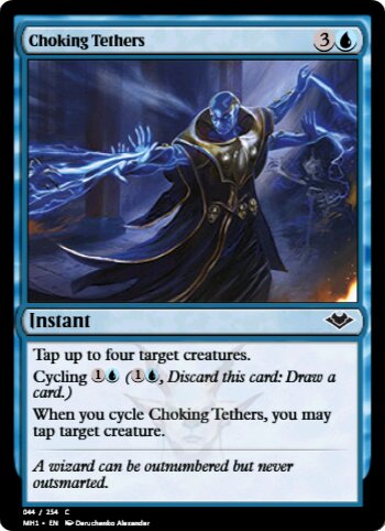 Choking Tethers