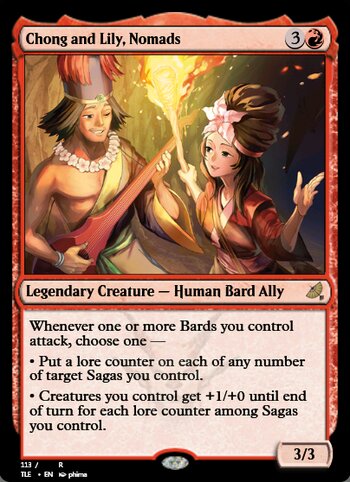 Chong and Lily, Nomads