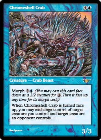 Chromeshell Crab