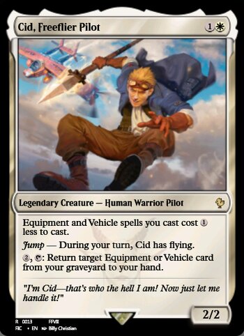 Cid, Freeflier Pilot