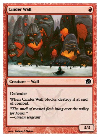 Cinder Wall