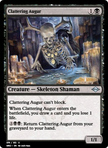 Clattering Augur