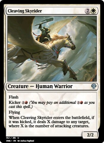 Cleaving Skyrider