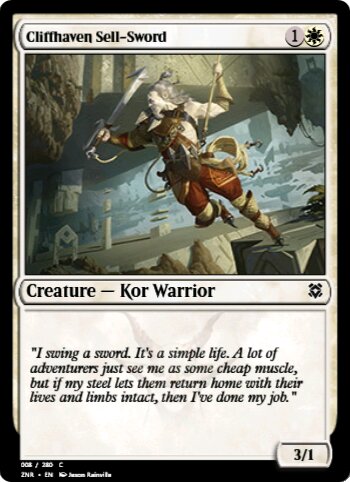 Cliffhaven Sell-Sword