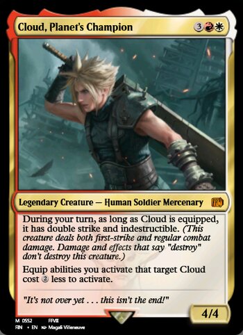 Cloud, Planet's Champion