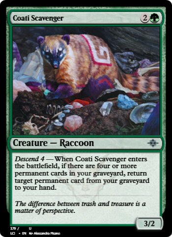 Coati Scavenger
