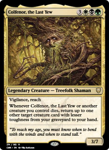 Colfenor, the Last Yew