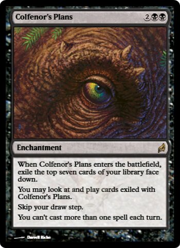 Colfenor's Plans