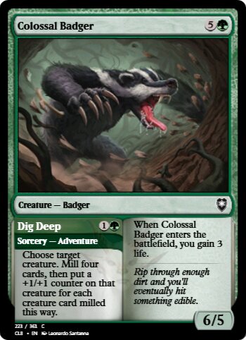 Colossal Badger