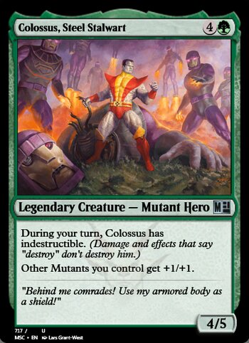 Colossus, Steel Stalwart