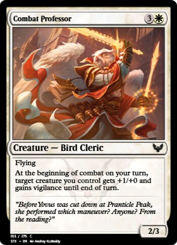 Combat Professor