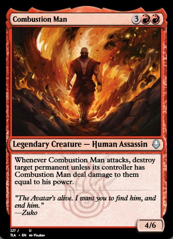 Combustion Man