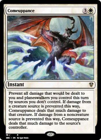 Comeuppance