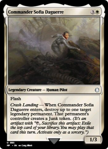 Commander Sofia Daguerre