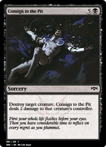 Consign to the Pit