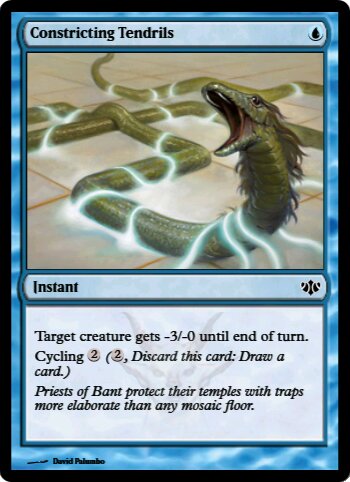 Constricting Tendrils