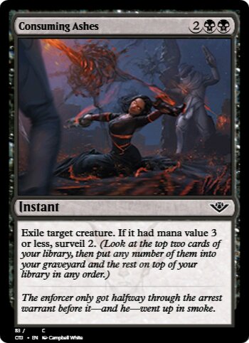Consuming Ashes