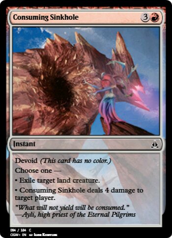 Consuming Sinkhole