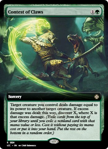 Contest of Claws