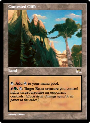 Contested Cliffs