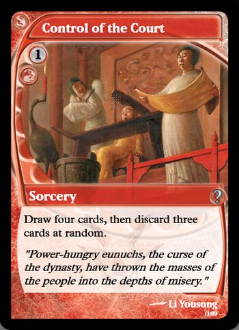Control of the Court